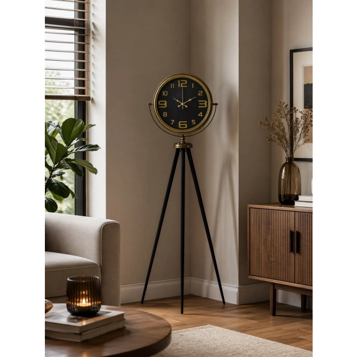 Black Noble Eskitme Tripod Ayaklı Saat