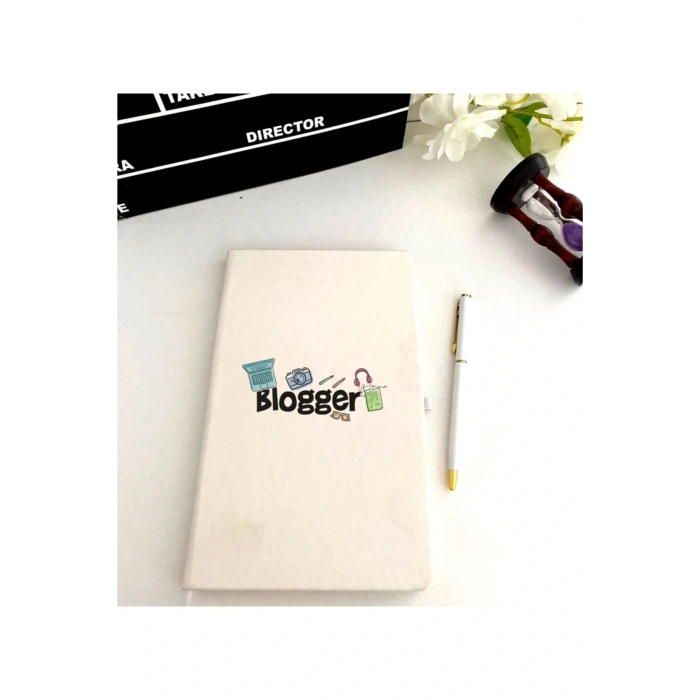 Blogger Baskılı Defter Kalem Seti