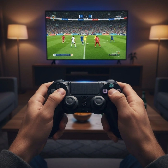 Bluetooth Kablosuz Gamepad – Ergonomik Tutuş, Hassas Analog Joystick, PC &amp; Mobil Uyumlu Oyun Kolu (5365)