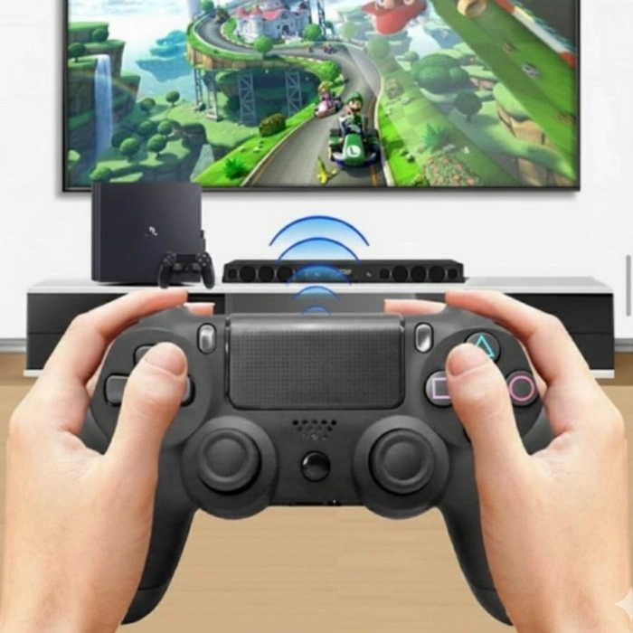 Bluetooth Kablosuz Gamepad – Ergonomik Tutuş, Hassas Analog Joystick, PC &amp; Mobil Uyumlu Oyun Kolu (5365)