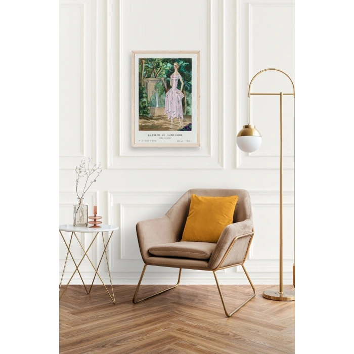 Bon Ton Gazetesi Ahşap Çerçeveli Tablo 17 x 23