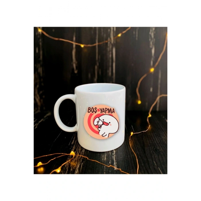 Boş Yapma Baskılı Kupa