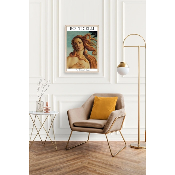 Botticelli Ahşap Çerçeveli Tablo 17 x 23