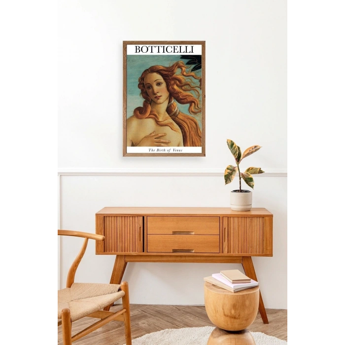 Botticelli Ahşap Çerçeveli Tablo 30 x 42