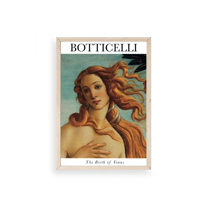 Botticelli Ahşap Çerçeveli Tablo 50 x 70