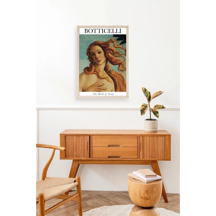 Botticelli Ahşap Çerçeveli Tablo 50 x 70