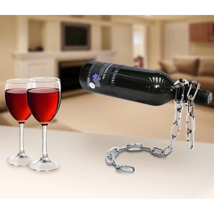 BUFFER® Sihirli İlüzyon Zincir Uçan Şişe Eşya Tutucu Aparat Chain Holder
