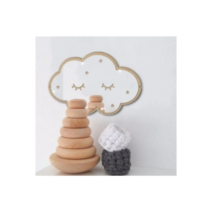 Bulut Desen Duvar Dekoru