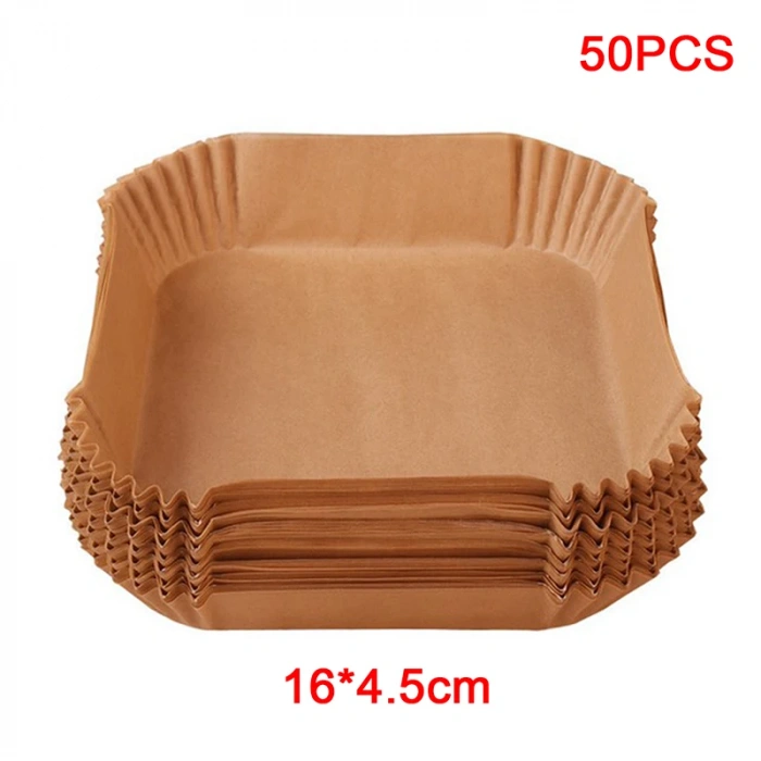 Big Size Air Fryer Frying Paper 50 Pieces