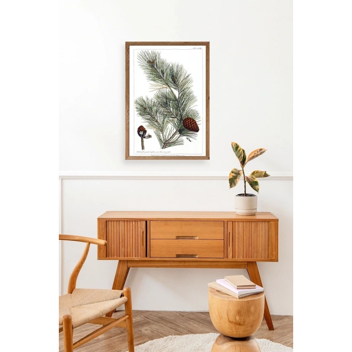 Çam Ahşap Çerçeveli Tablo 30 x 42