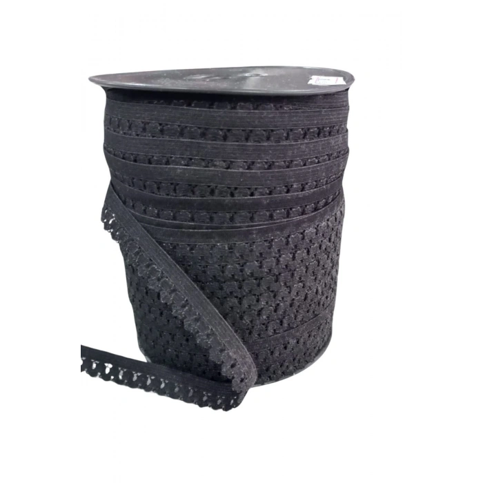 Çamaşır Askısı Şerit En 1 Cm Siyah 5 Metre