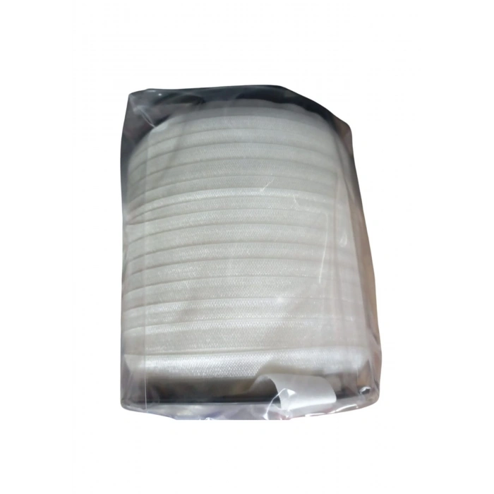 Çamaşır Lastiği Düz 1 Cm  75 Metre 1 Top Ekru