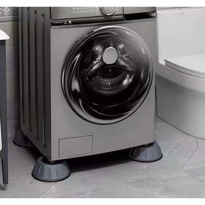 Çamaşır Makinesi Kayma Ve Titreşim Engelleyici - Gürültü Emici Aparatlar 4 Lü Set (5365)