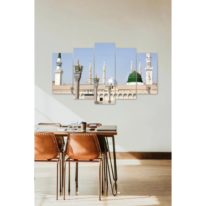Camii 5 Parçalı Mdf Tablo 60 x 100