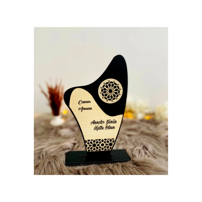 Canım Annem Yazılı Ahşap Plaket