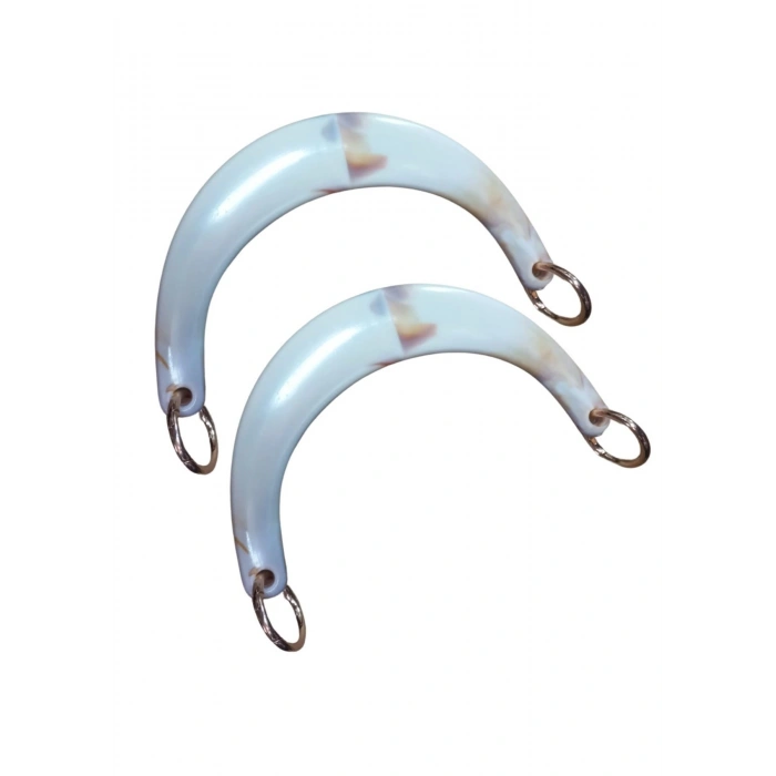 Çanta Sapı Ay Model Beyaz 17 Cm