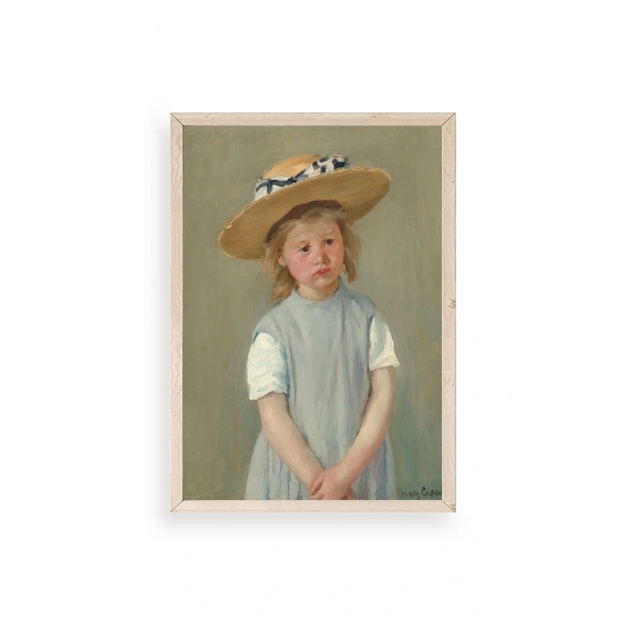Cassatt Ahşap Çerçeveli Tablo 50 x 70