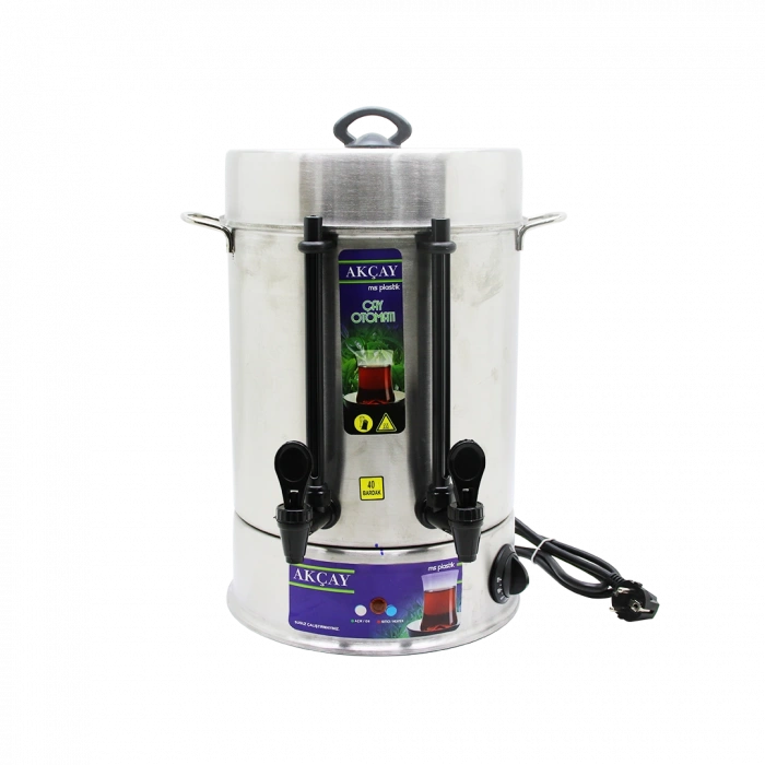 ÇAY OTOMATI 40 BARDAK SEMAVER ELEKTRİKLİ ÇAY MAKİNESİ ( MARKA DEĞİŞKENLİK GÖSTEREBİLİR )  (5365)