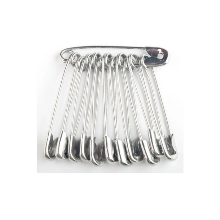 Çengelli İğne 3 Cm Gümüş Renk 50 Adet