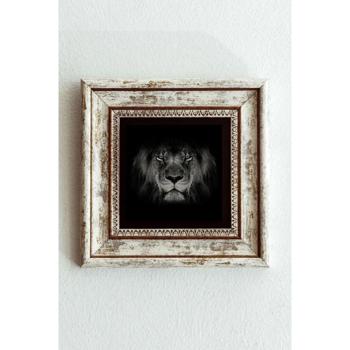 Çerçeveli Taş Tablo , Çerçeveli Taş Duvar Dekoru-enkcrcvtbl-00106 20 cm