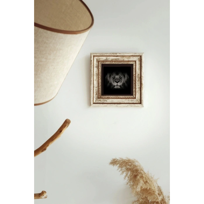 Çerçeveli Taş Tablo , Çerçeveli Taş Duvar Dekoru-enkcrcvtbl-00106 20 cm