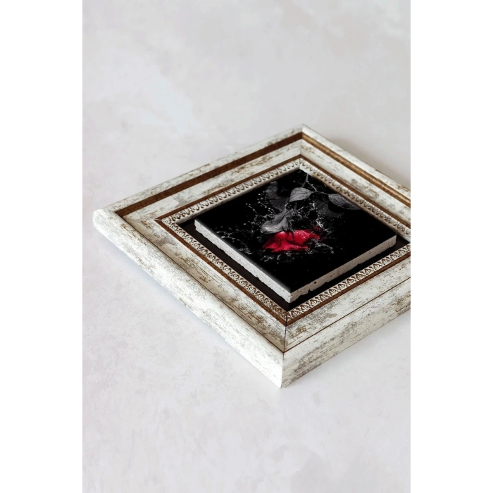 Çerçeveli Taş Tablo , Çerçeveli Taş Duvar Dekoru-enkcrcvtbl-00107 20 cm