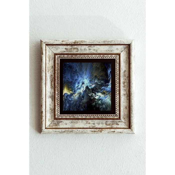 Çerçeveli Taş Tablo , Çerçeveli Taş Duvar Dekoru-enkcrcvtbl-00186 20 cm