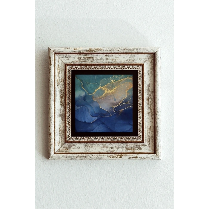 Çerçeveli Taş Tablo , Çerçeveli Taş Duvar Dekoru-enkcrcvtbl-00189 20 cm