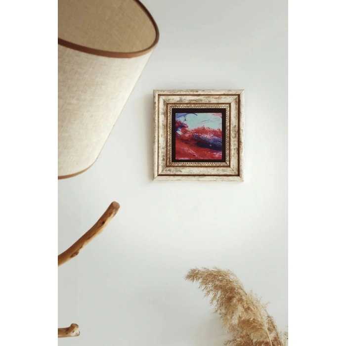 Çerçeveli Taş Tablo , Çerçeveli Taş Duvar Dekoru-enkcrcvtbl-00190 20 cm