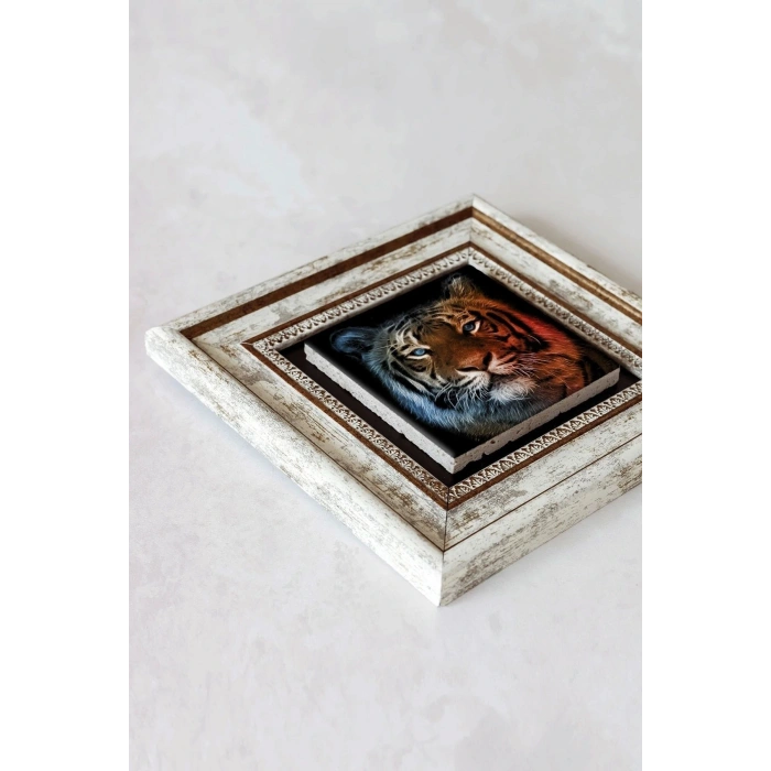 Çerçeveli Taş Tablo , Çerçeveli Taş Duvar Dekoru-enkcrcvtbl-00198 20 cm