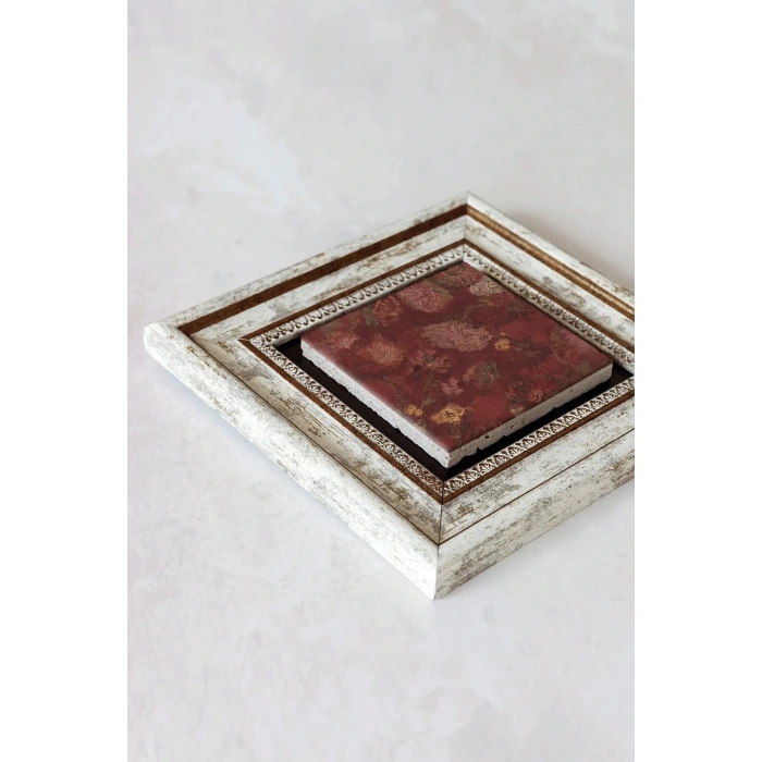 Çerçeveli Taş Tablo , Çerçeveli Taş Duvar Dekoru-enkcrcvtbl-00200 20 cm