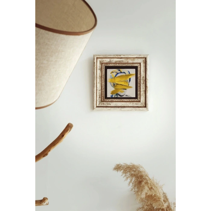 Çerçeveli Taş Tablo , Çerçeveli Taş Duvar Dekoru-enkcrcvtbl-00205 20 cm