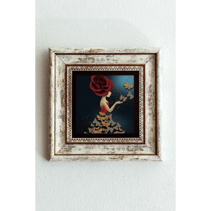 Çerçeveli Taş Tablo , Çerçeveli Taş Duvar Dekoruenkcrcvtbl-00147 20 cm