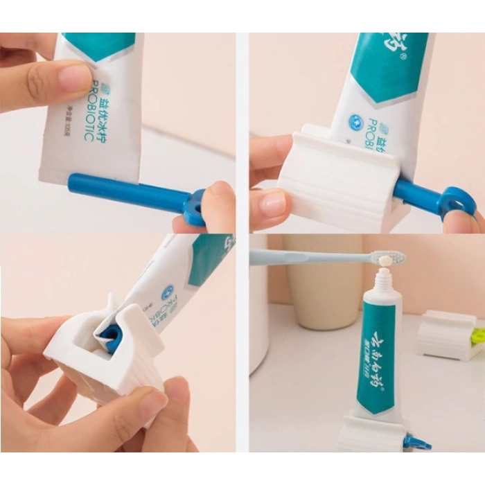 Toothpaste Squeezer with Rotating Handle 1 Piece