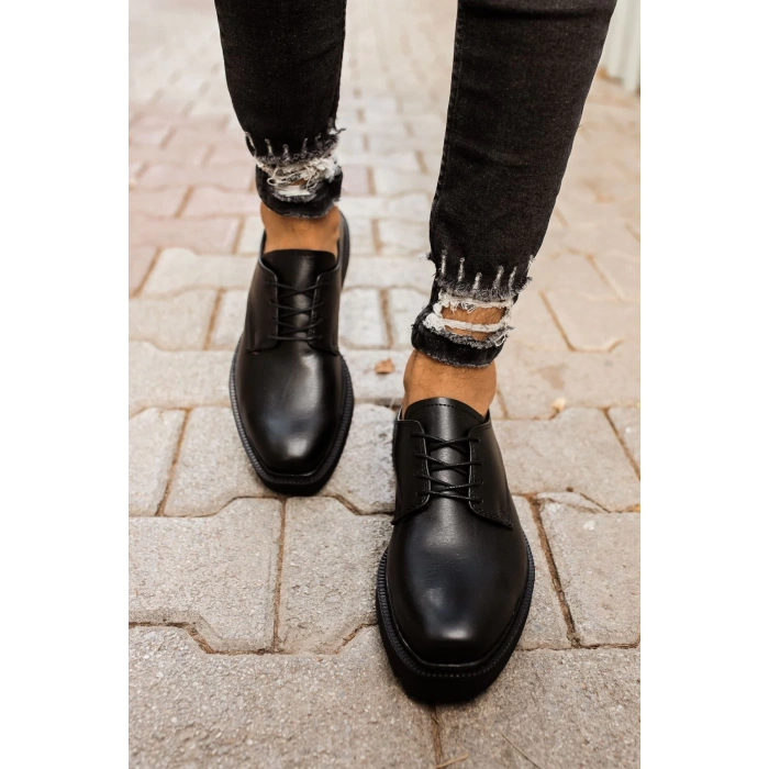 CH001 - FST Classic Lace Erkek Ayakkabı SIYAH