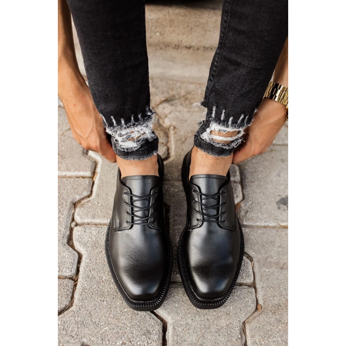 CH001 - FST Classic Lace Erkek Ayakkabı SIYAH