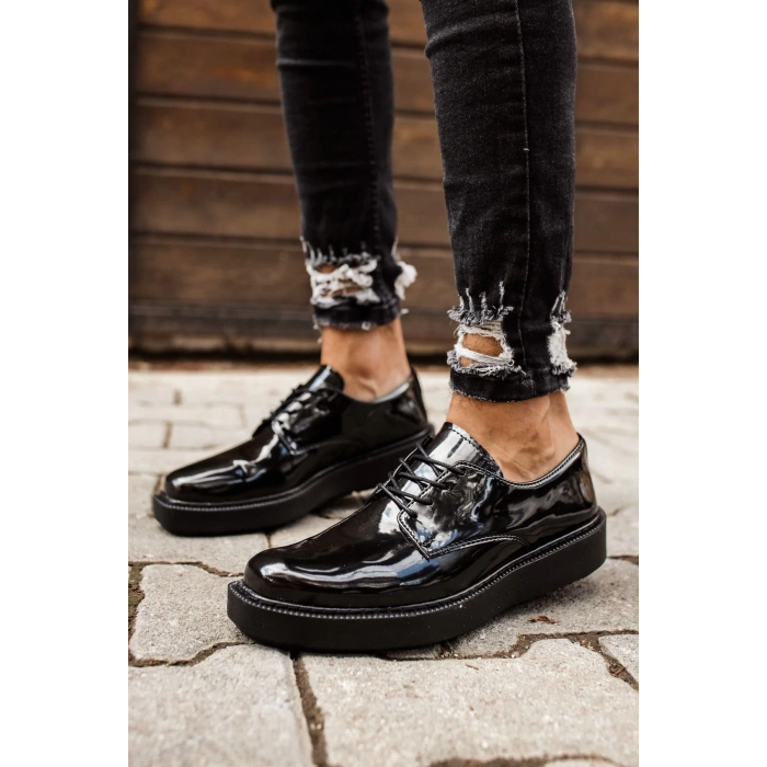 CH001 - RST Classic Lace Erkek Ayakkabı SIYAH