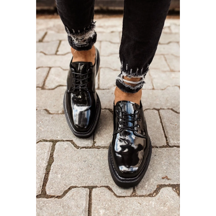 CH001 - RST Classic Lace Erkek Ayakkabı SIYAH