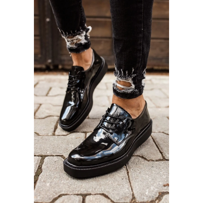 CH001 - RST Classic Lace Erkek Ayakkabı SIYAH