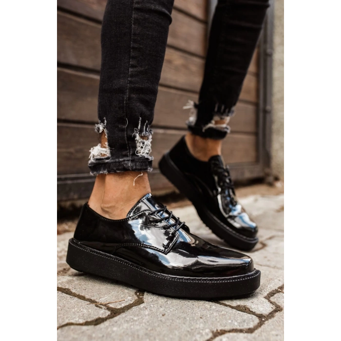 CH001 - RST Classic Lace Erkek Ayakkabı SIYAH