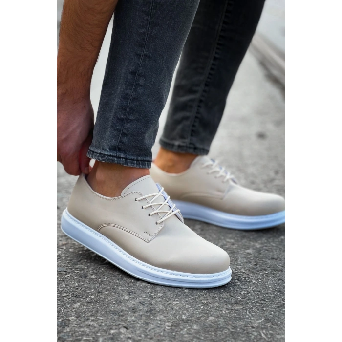 CH003 - CBT Pelle Classica Erkek Ayakkabı BEJ