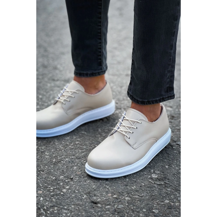 CH003 - CBT Pelle Classica Erkek Ayakkabı BEJ