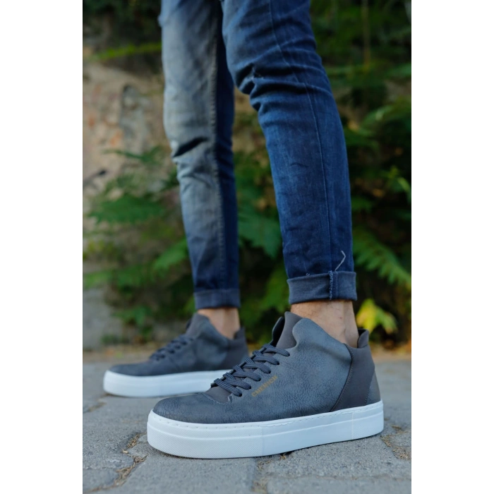 CH004 CBT Hide Mens Shoes ANTHRACITE