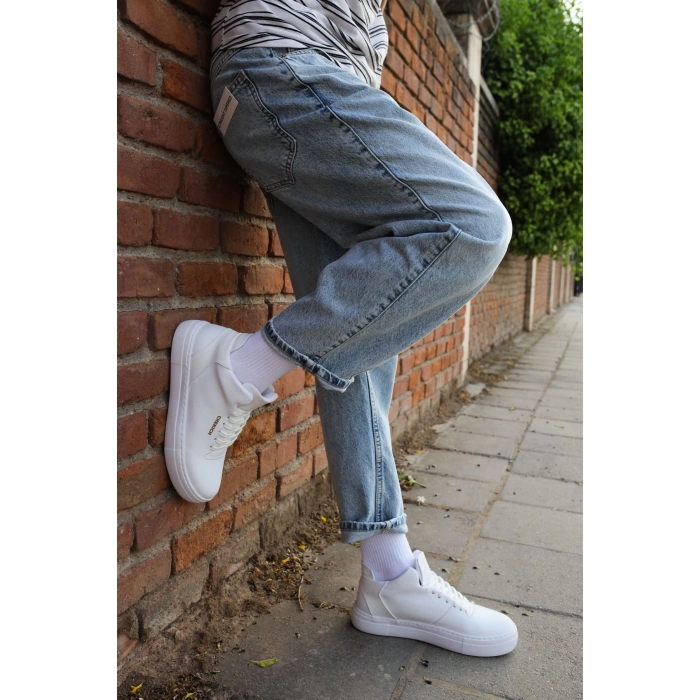 CH004 CBT Hıde Mens Shoes WHITE