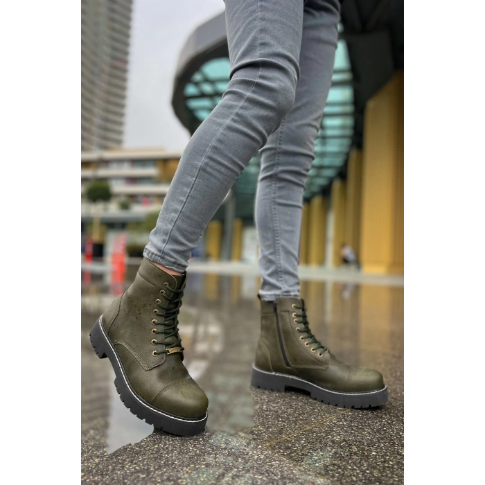 CH009 CST Military Mens Boot KHAKI