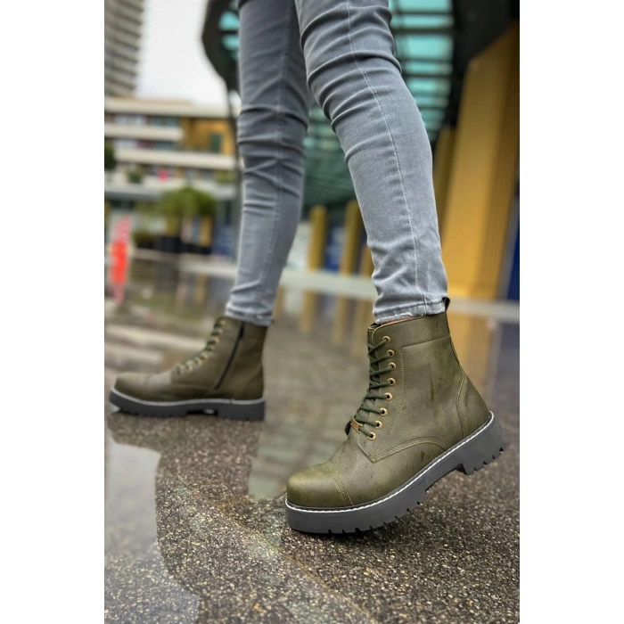 CH009 CST Military Mens Boot KHAKI