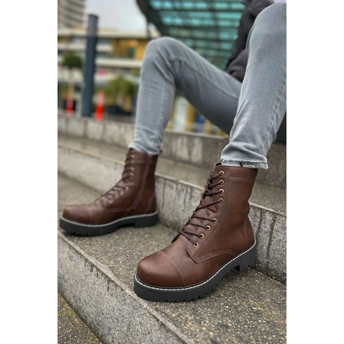 CH009 - CST Military Erkek Bot KAHVE