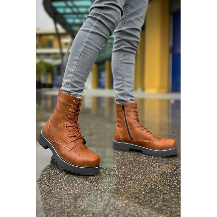 CH009 CST Military Mens Boots TAN