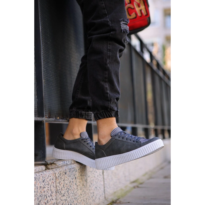 CH017 FBT Pyramid Mens Shoes ANTHRACITE