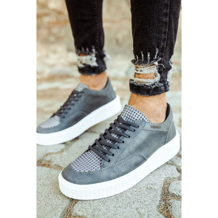 CH017 FBT Pyramid Mens Shoes ANTHRACITE